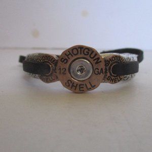 12 Guage Shotgun Shell Bracelet "Adjustable"